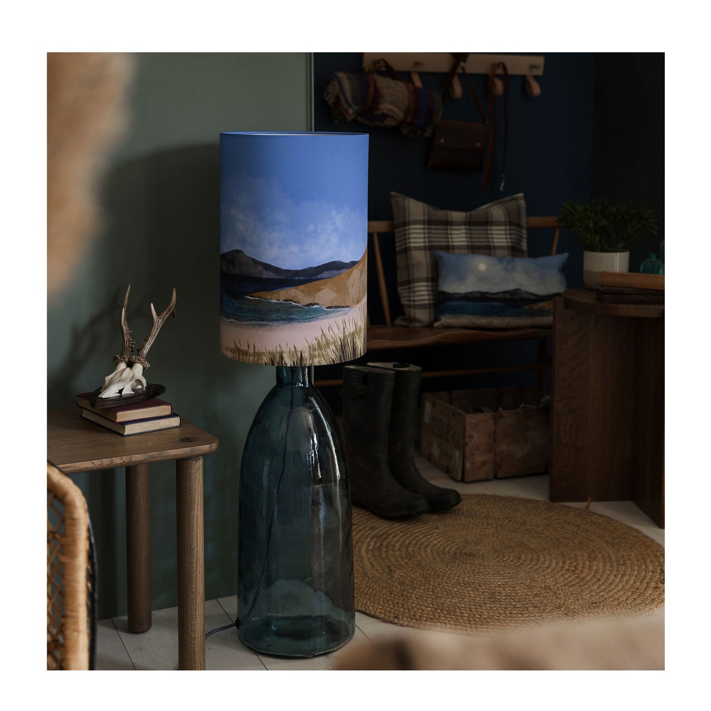 Clear Skies Lampshade from Harbour Lane Studio