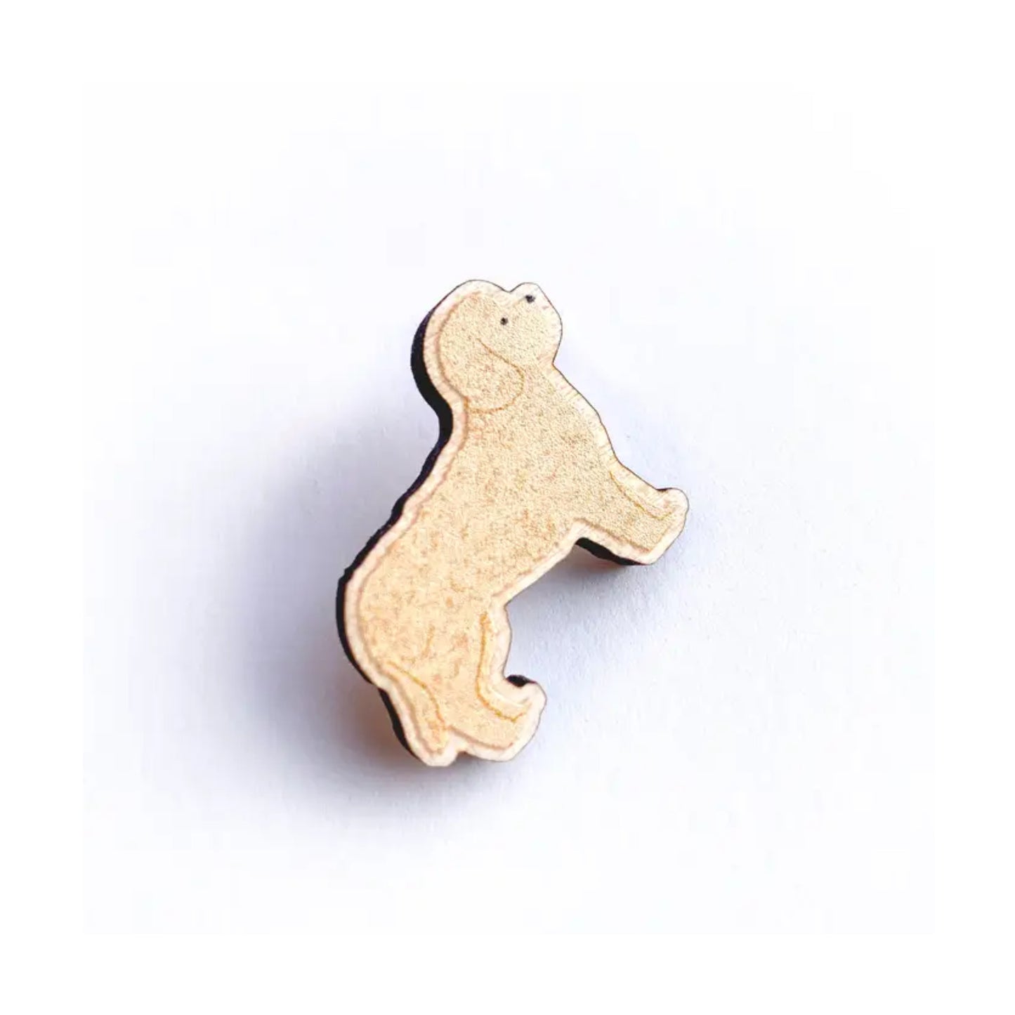 Cockapoo Wooden Pin