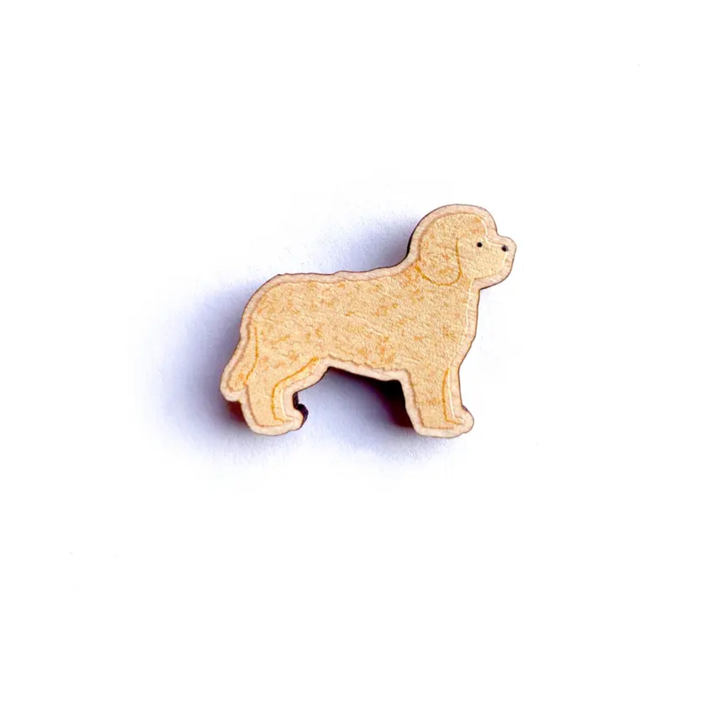 Cockapoo Wooden Pin
