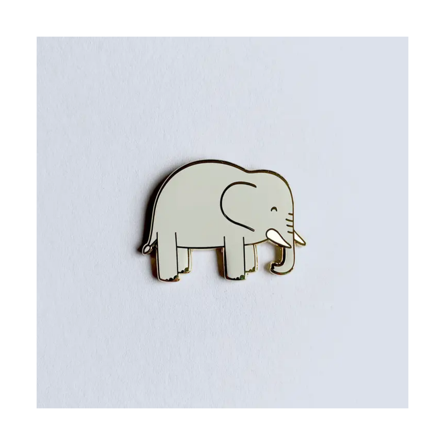 Elephant  Enamel Pin