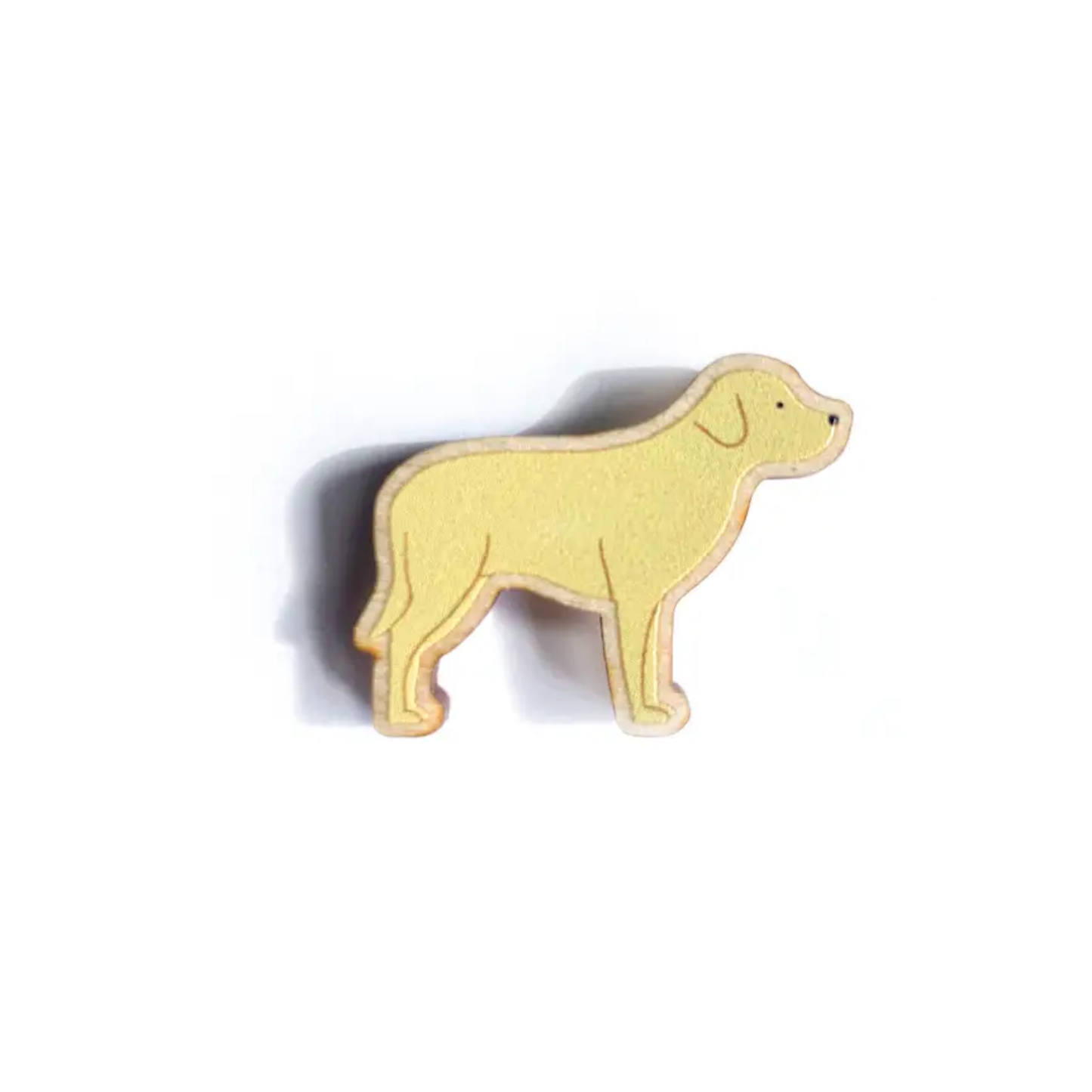 Labrador Wooden Dog Pin