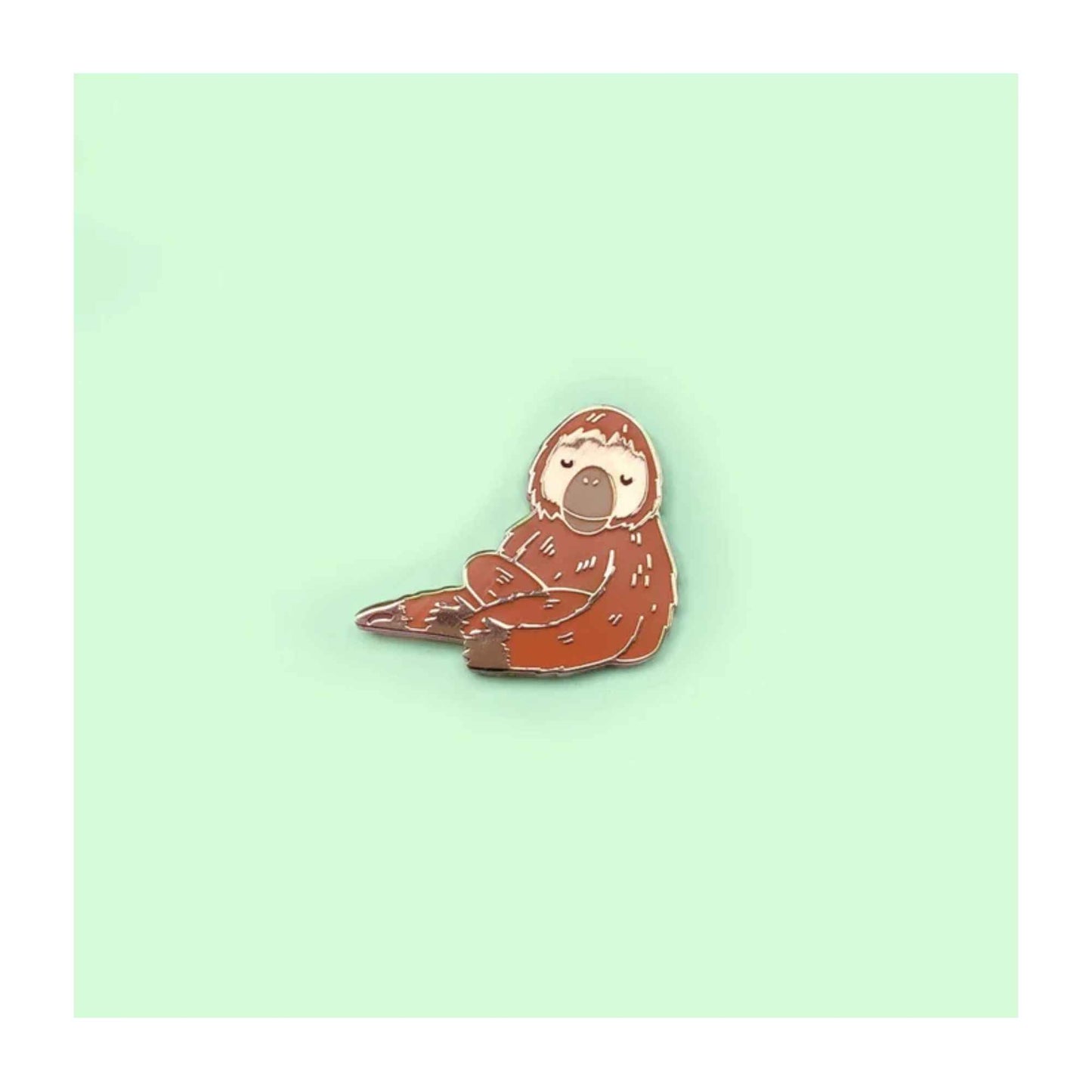 Orangutan Enamel Pin