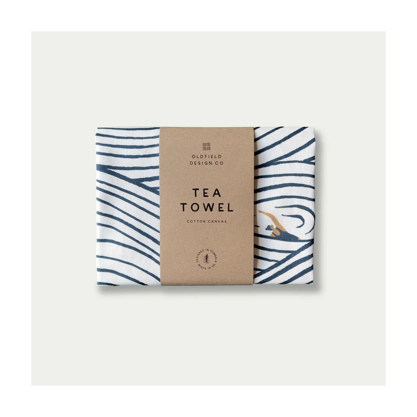 Swimming Tea Towel