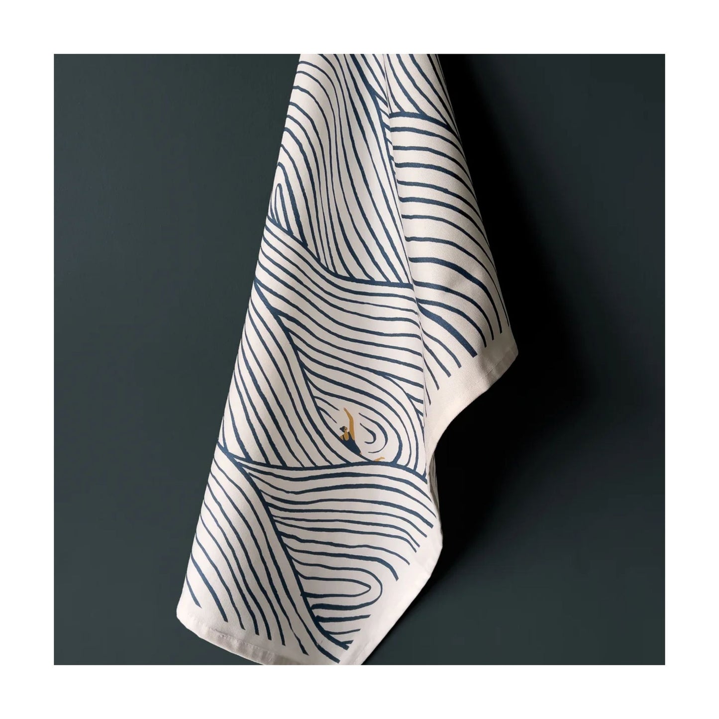 Swimming Tea Towel