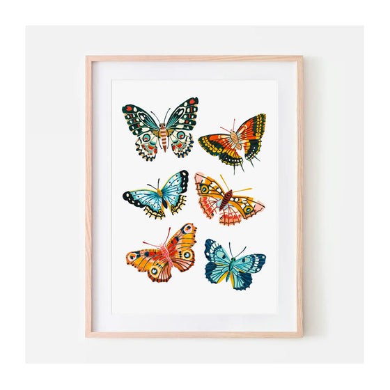 Autumn Butterfly Print