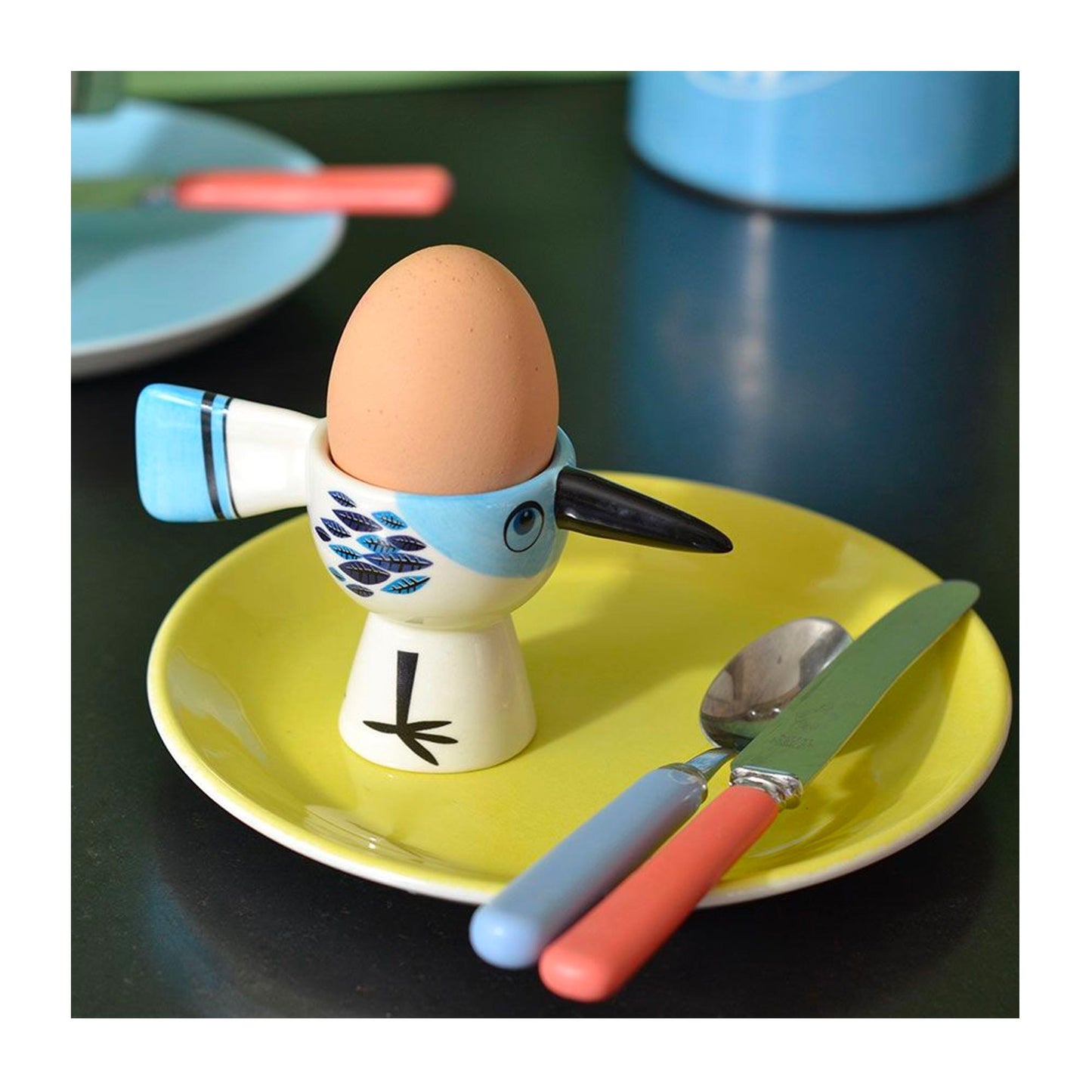 Blue Bird Egg Cup