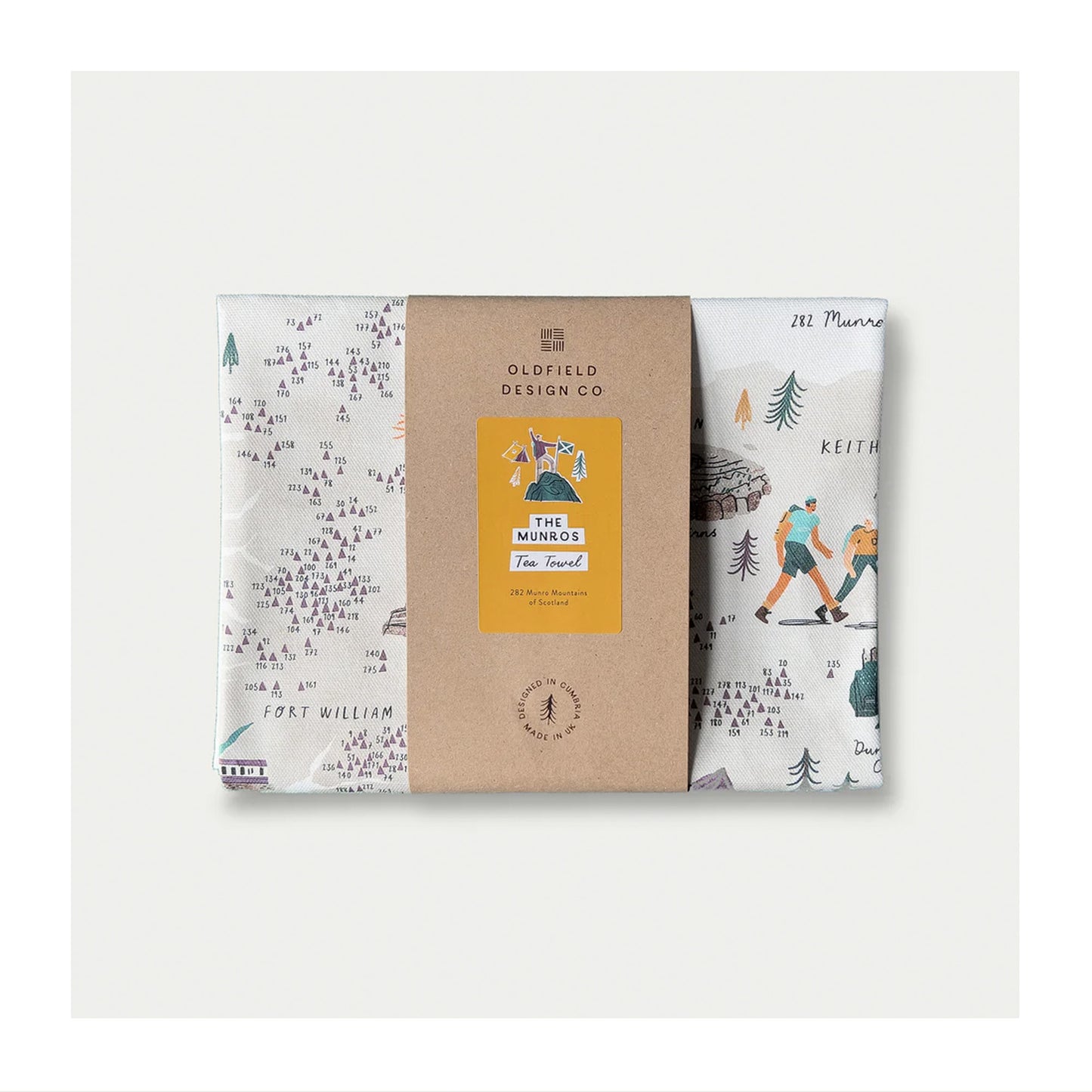 The Munros Tea Towel