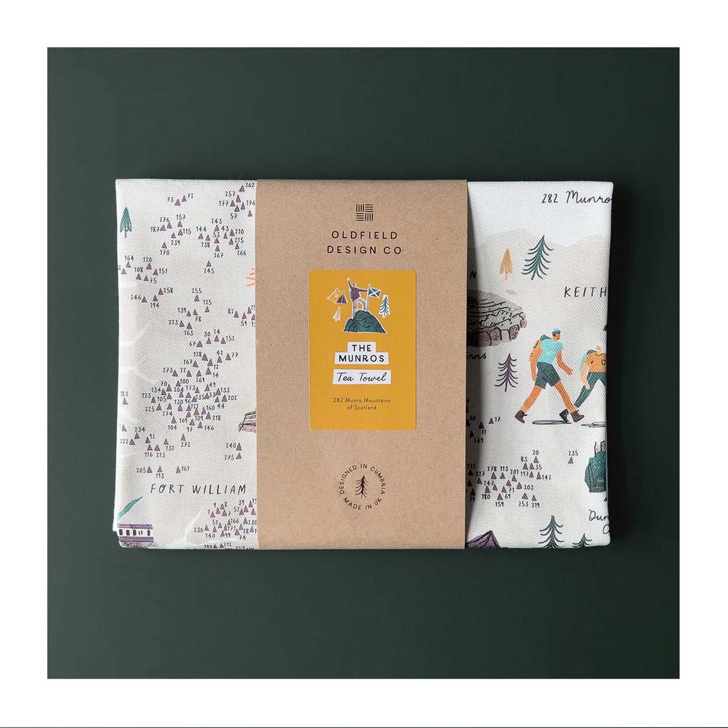 The Munros Tea Towel