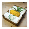 Garden Vegetable Tea Towel Gift Set