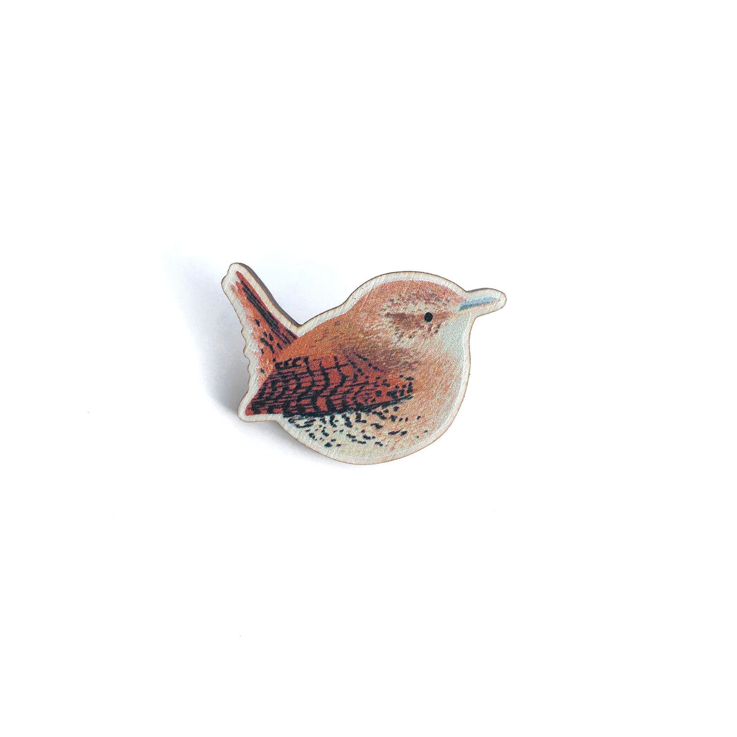 Wren Wooden Pin