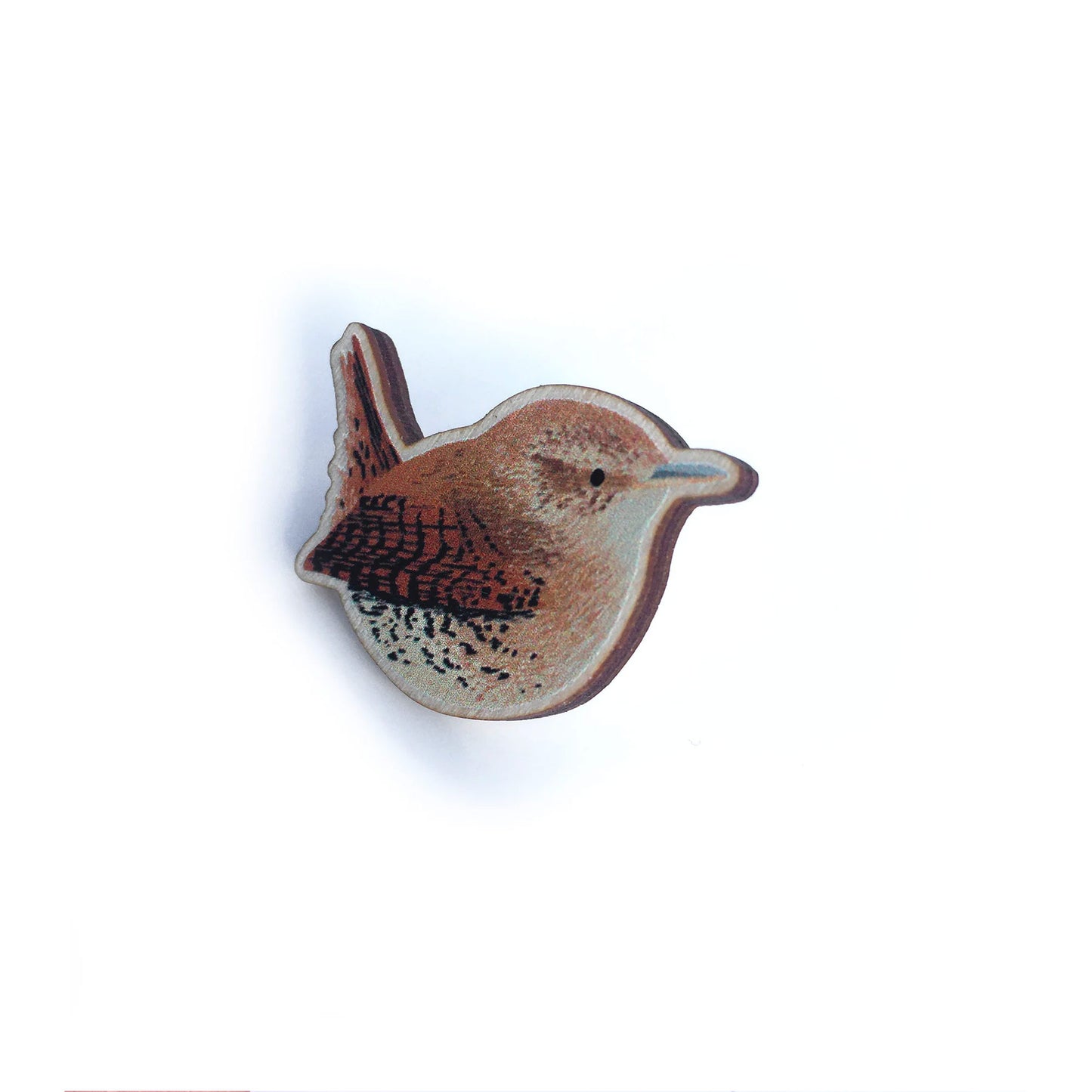 Wren Wooden Pin