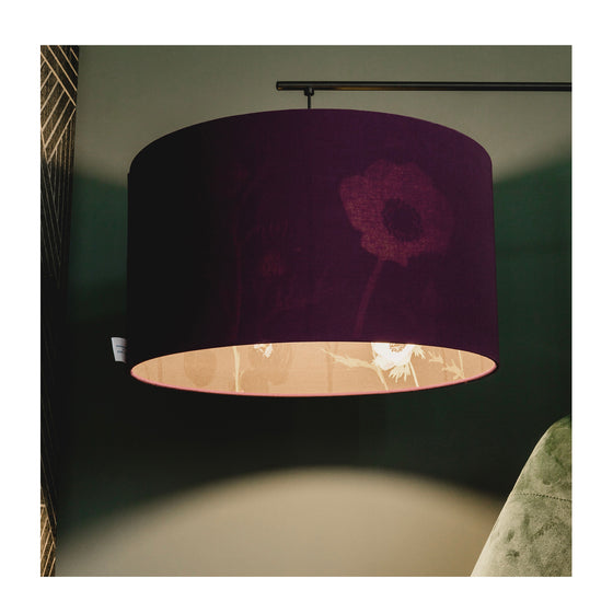 Scottish Thistle Inside Out Lampshade