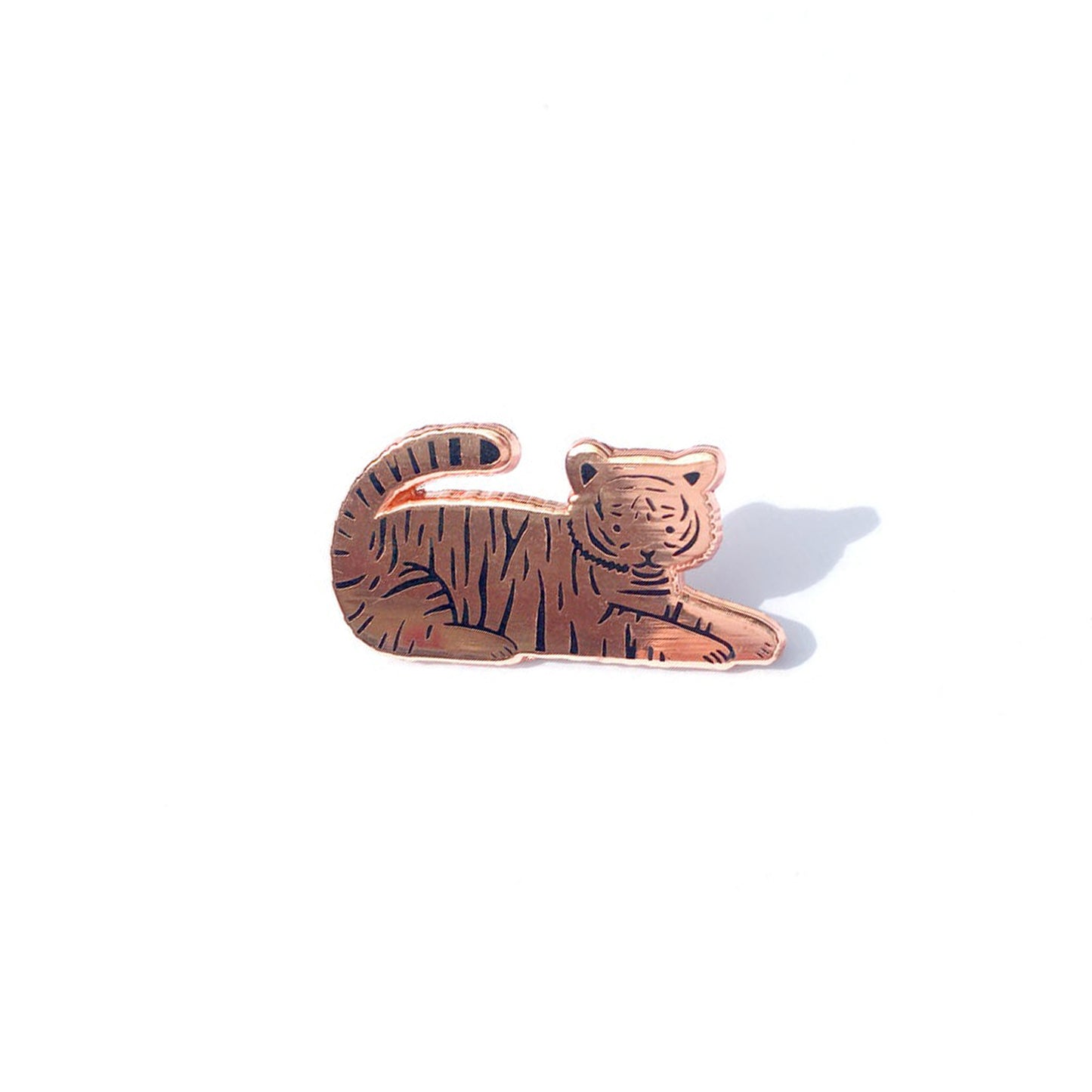 Tiger Enamel Pin