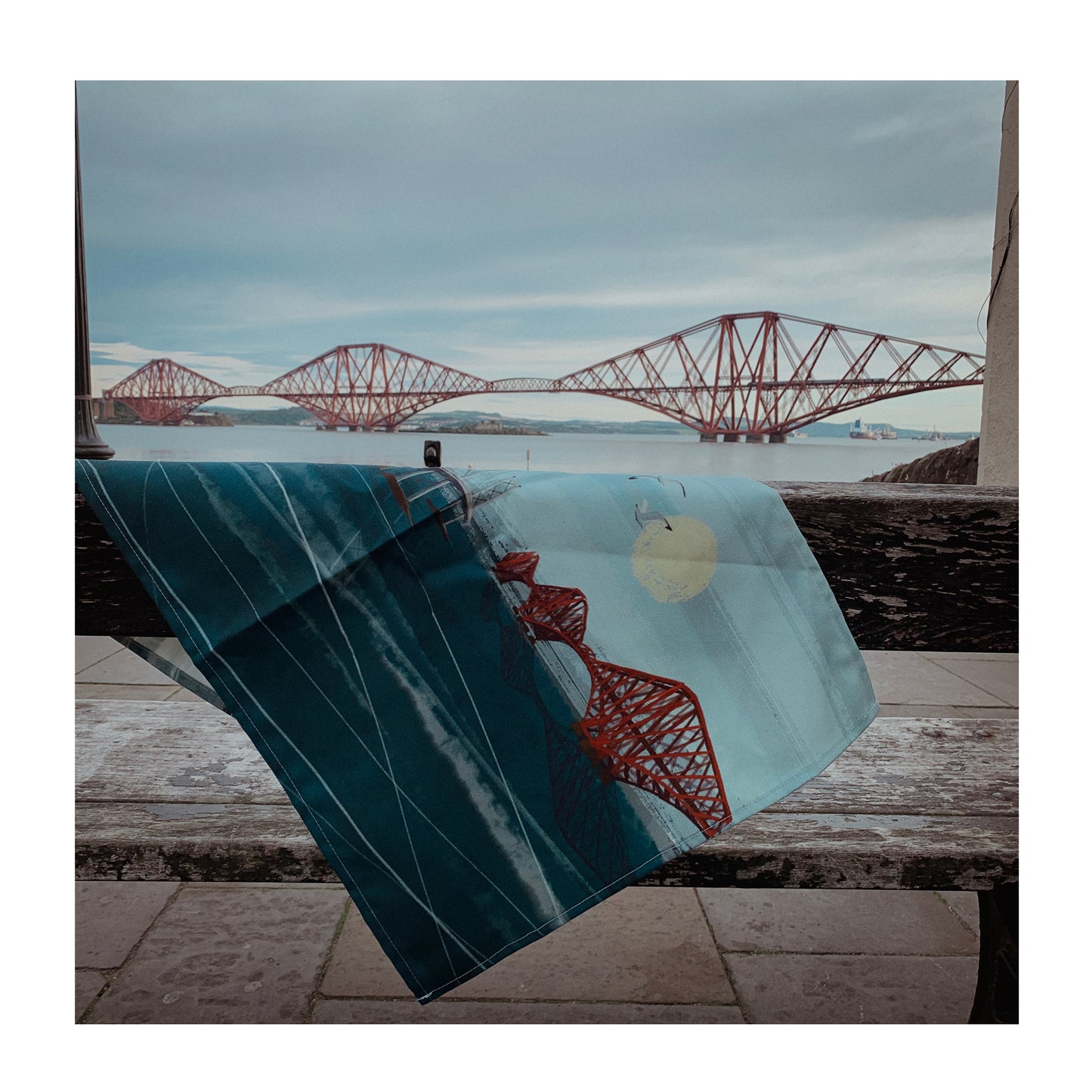 A Three Bridges Tea Towel from Harbour Lane Studio.