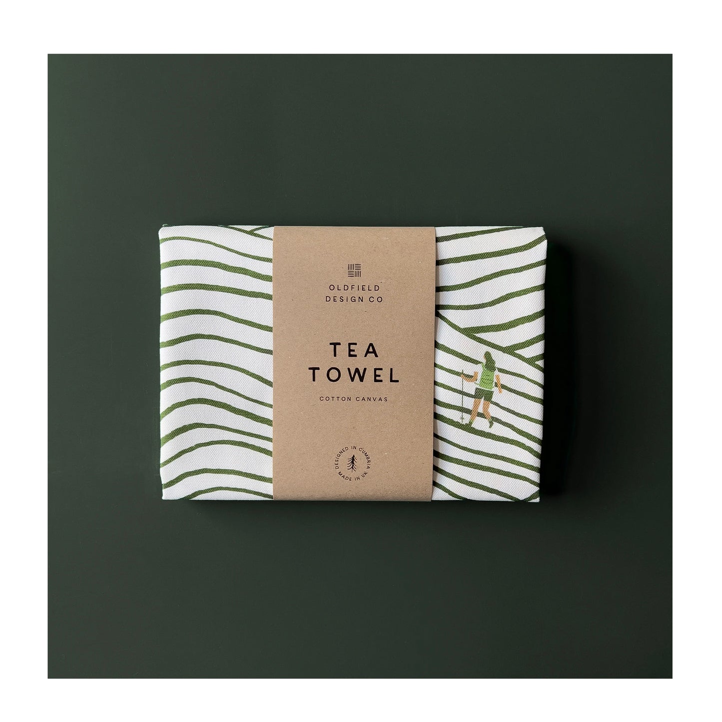 Walking Tea Towel