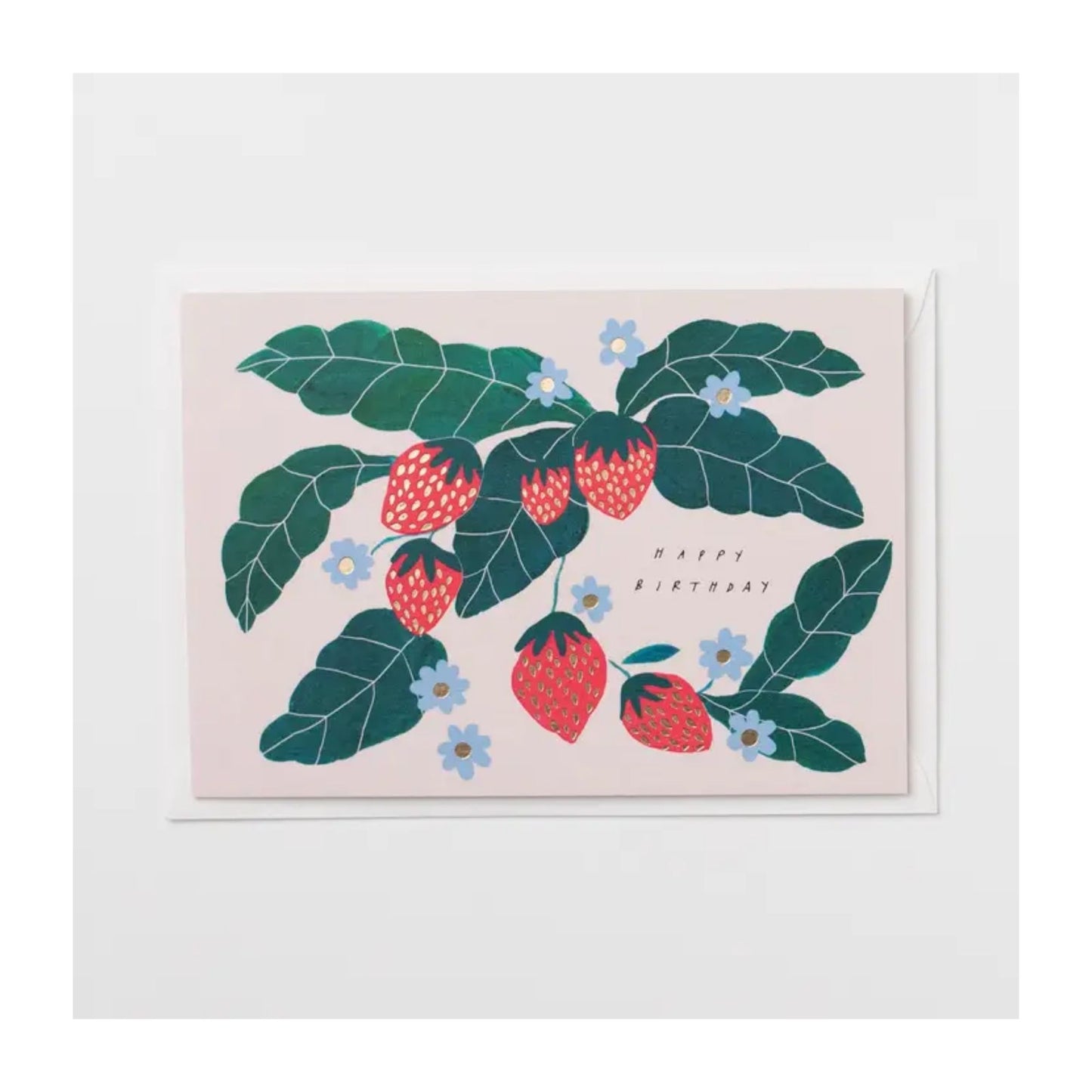 Happy Birthday Strawberry Card