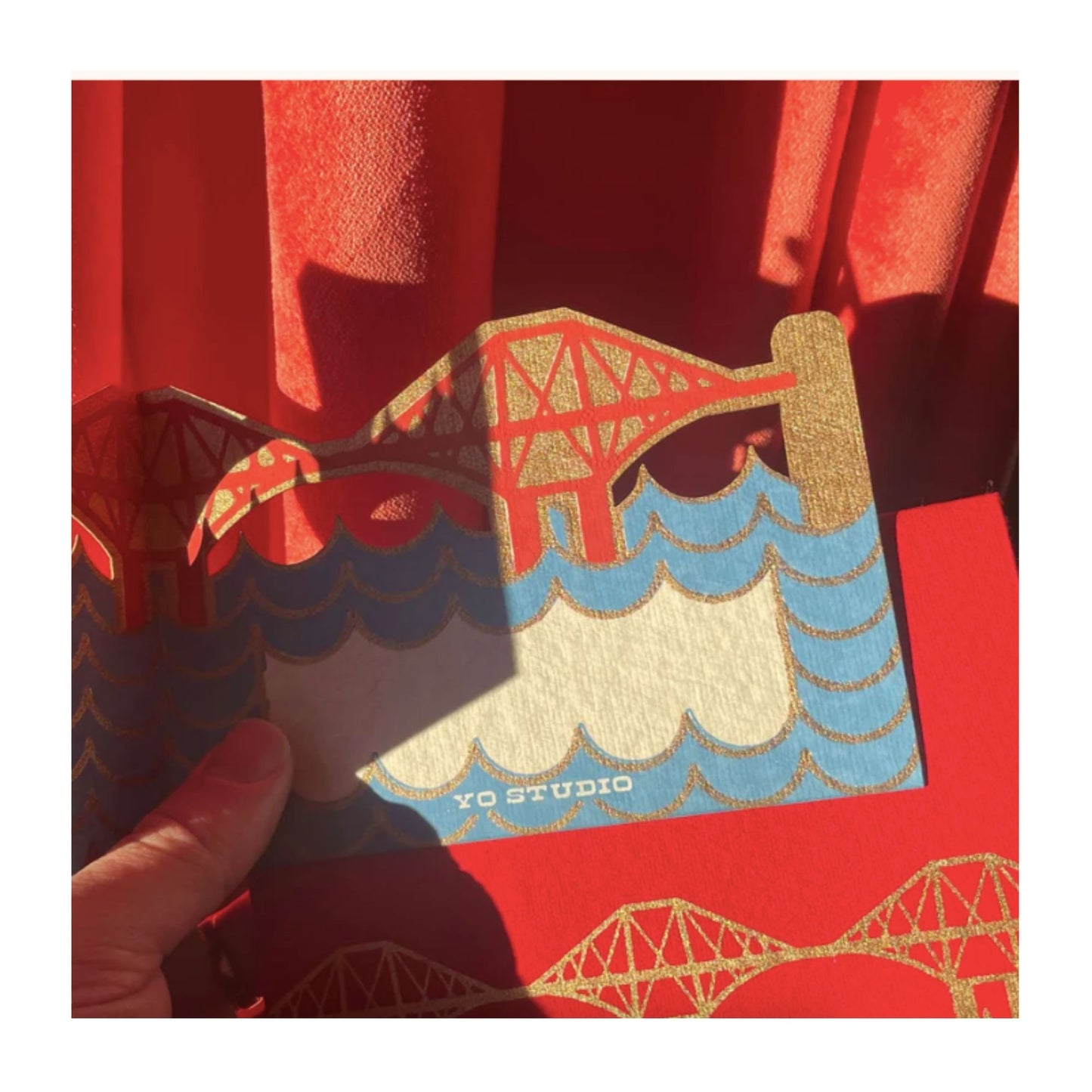Forth Bridge Fold Out Card