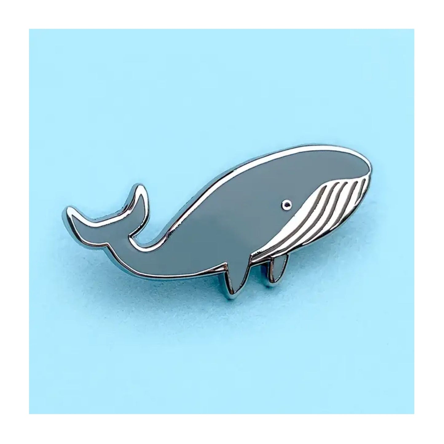 Whale Enamel Pin