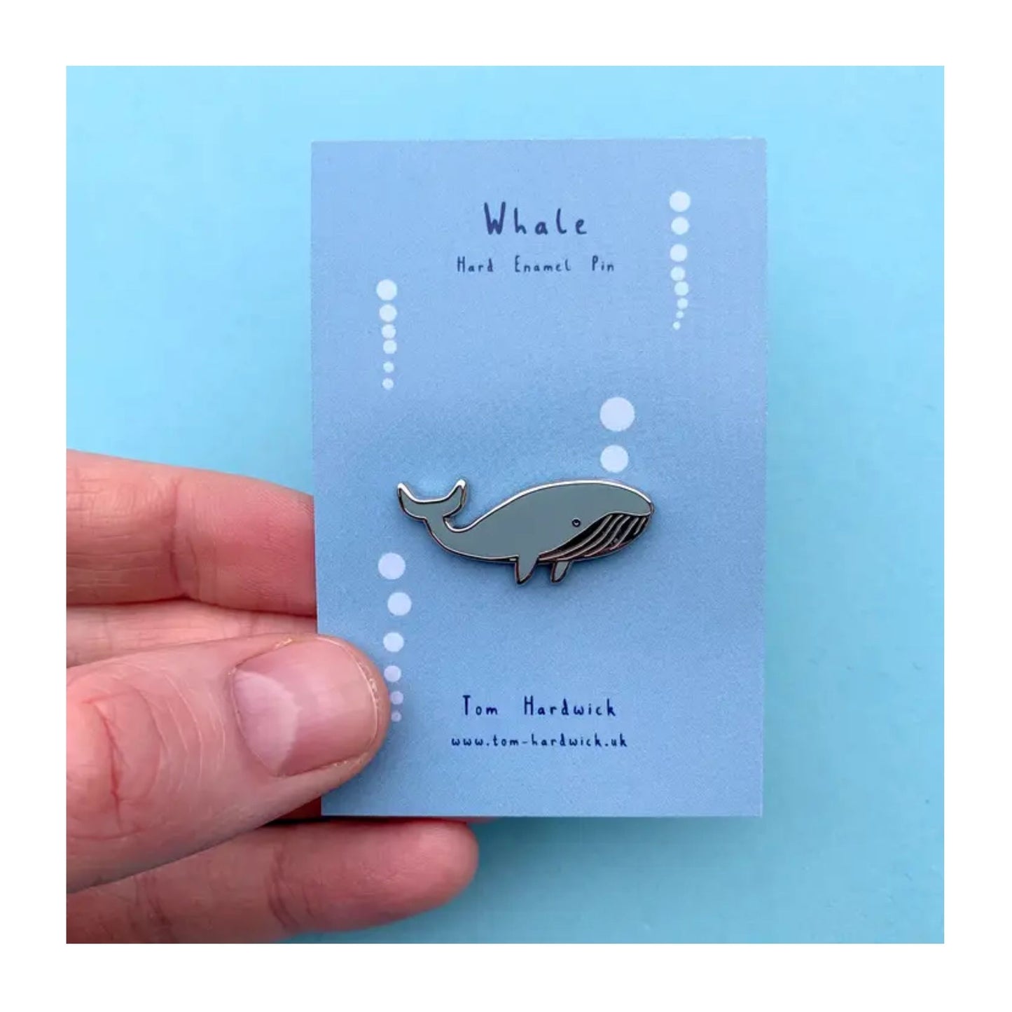 Whale Enamel Pin