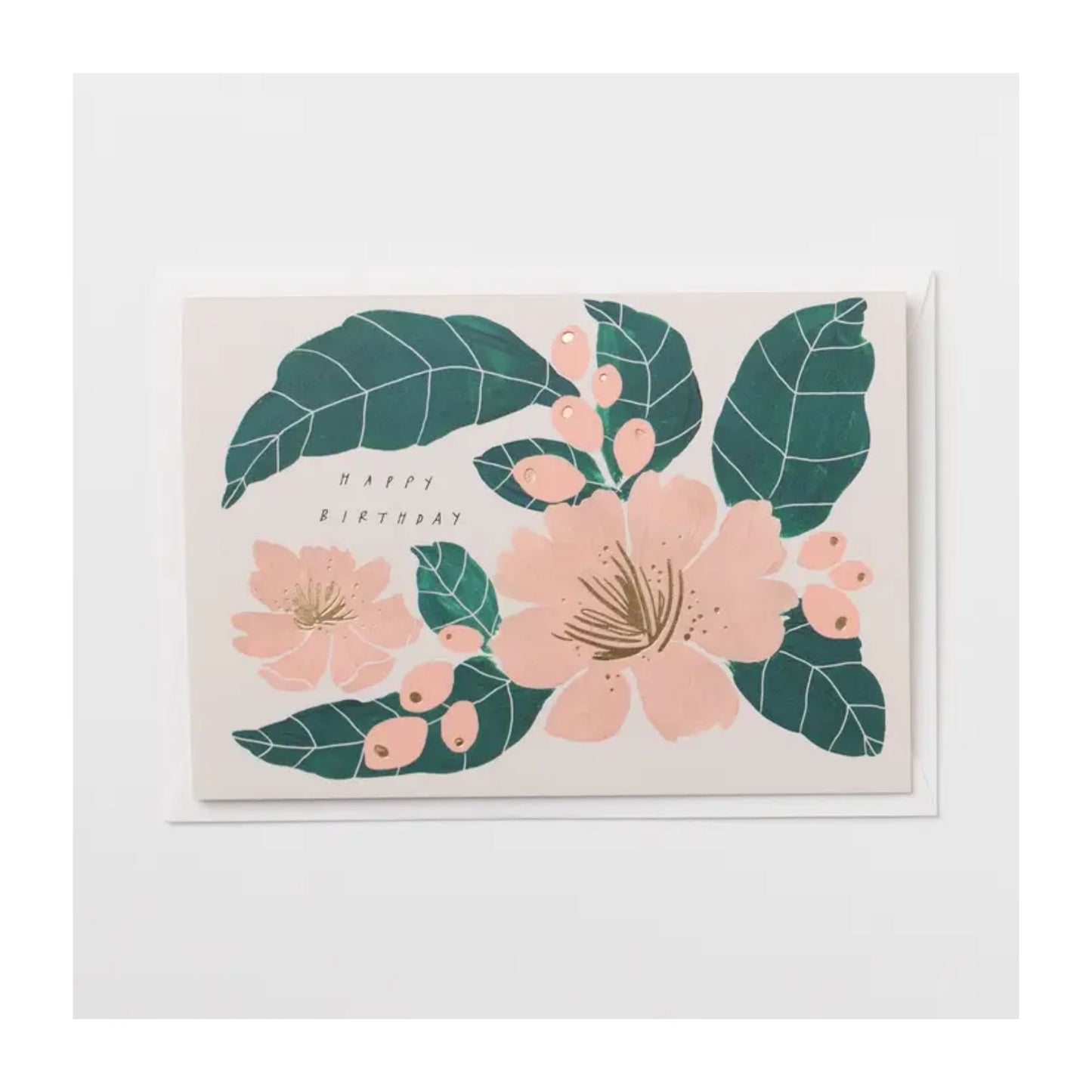 Happy Birthday Peony Card
