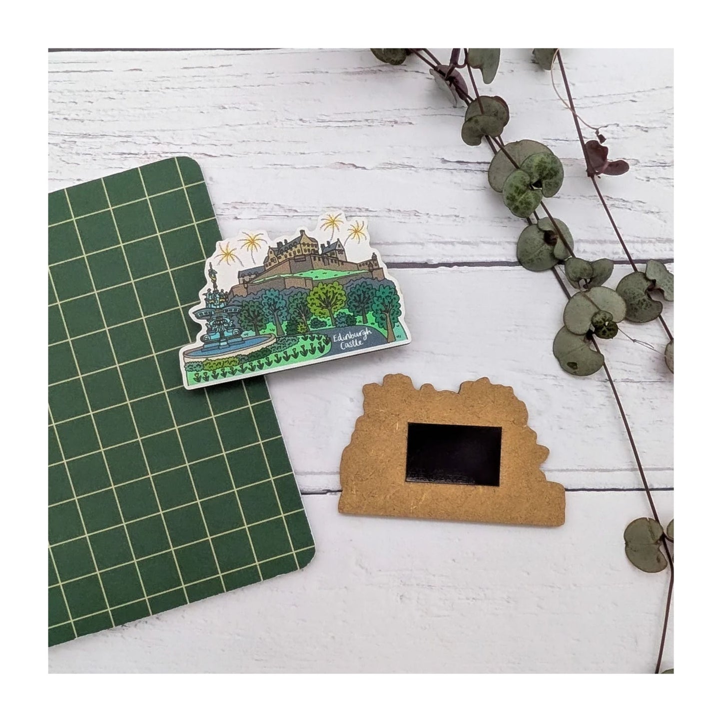 Edinburgh Castle Fridge Magnet