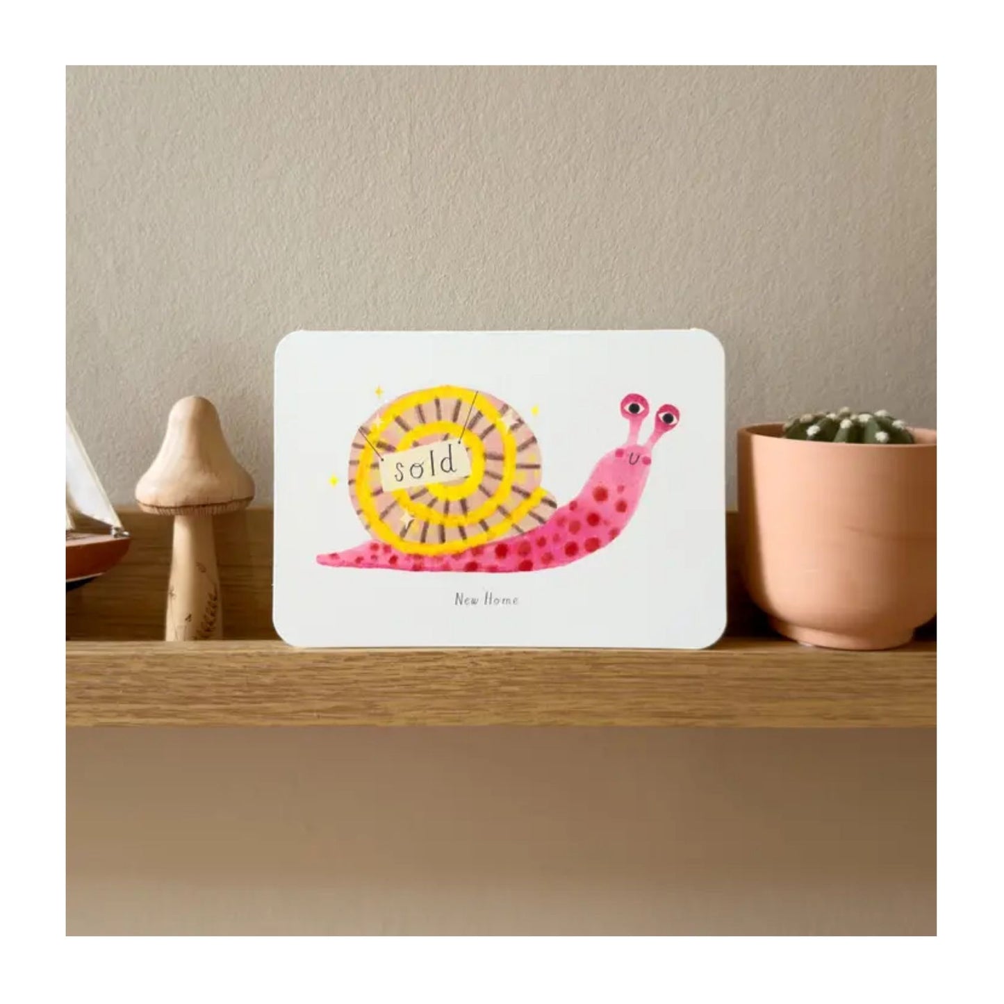 New Home Snail Card