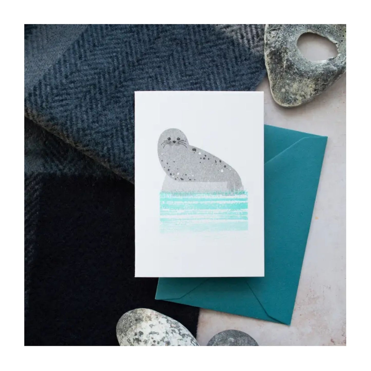 Harbour Seal Mini Card