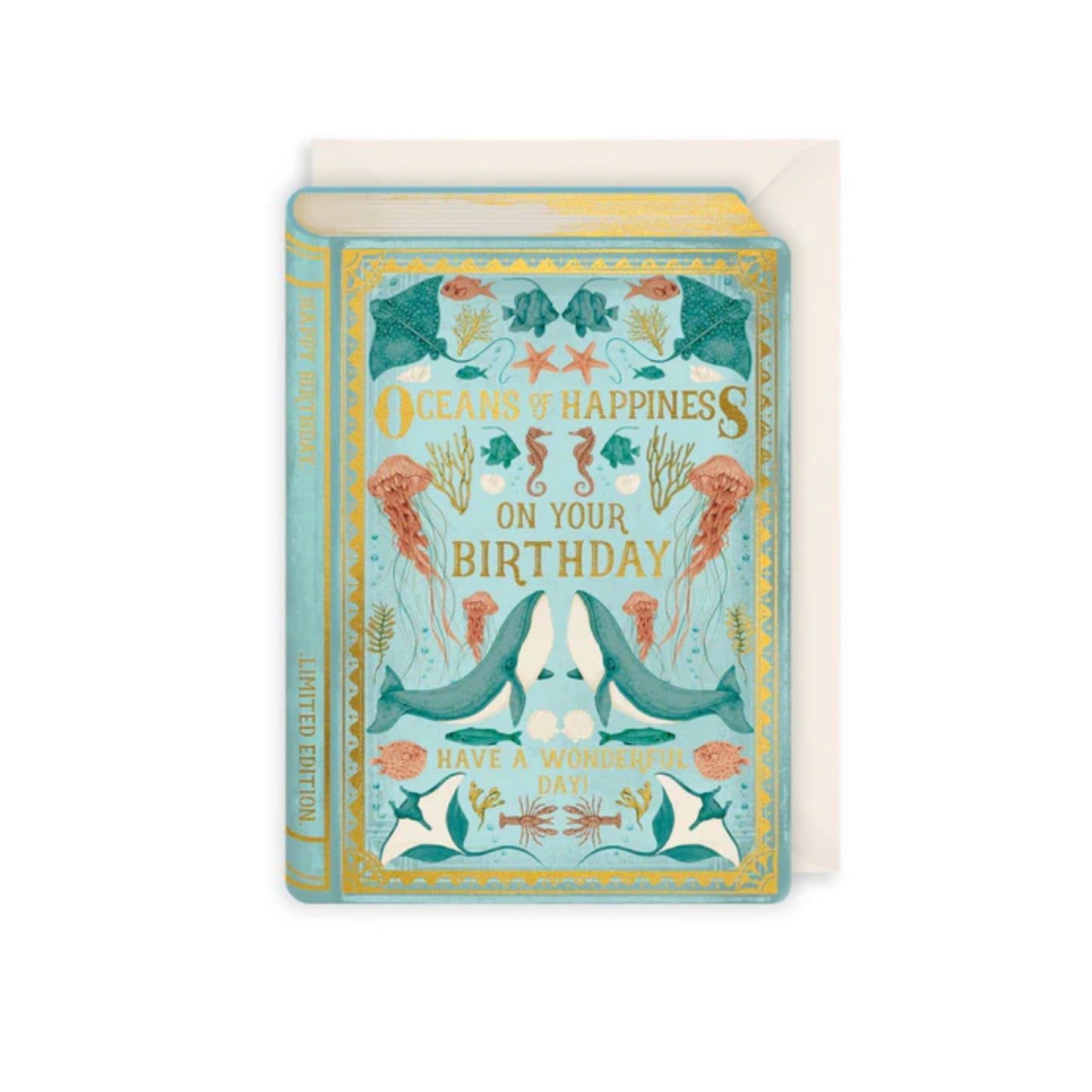 Oceans of Happiness Birthday Storybook Card