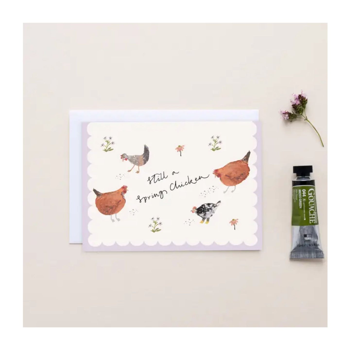 Still a Spring Chicken Card