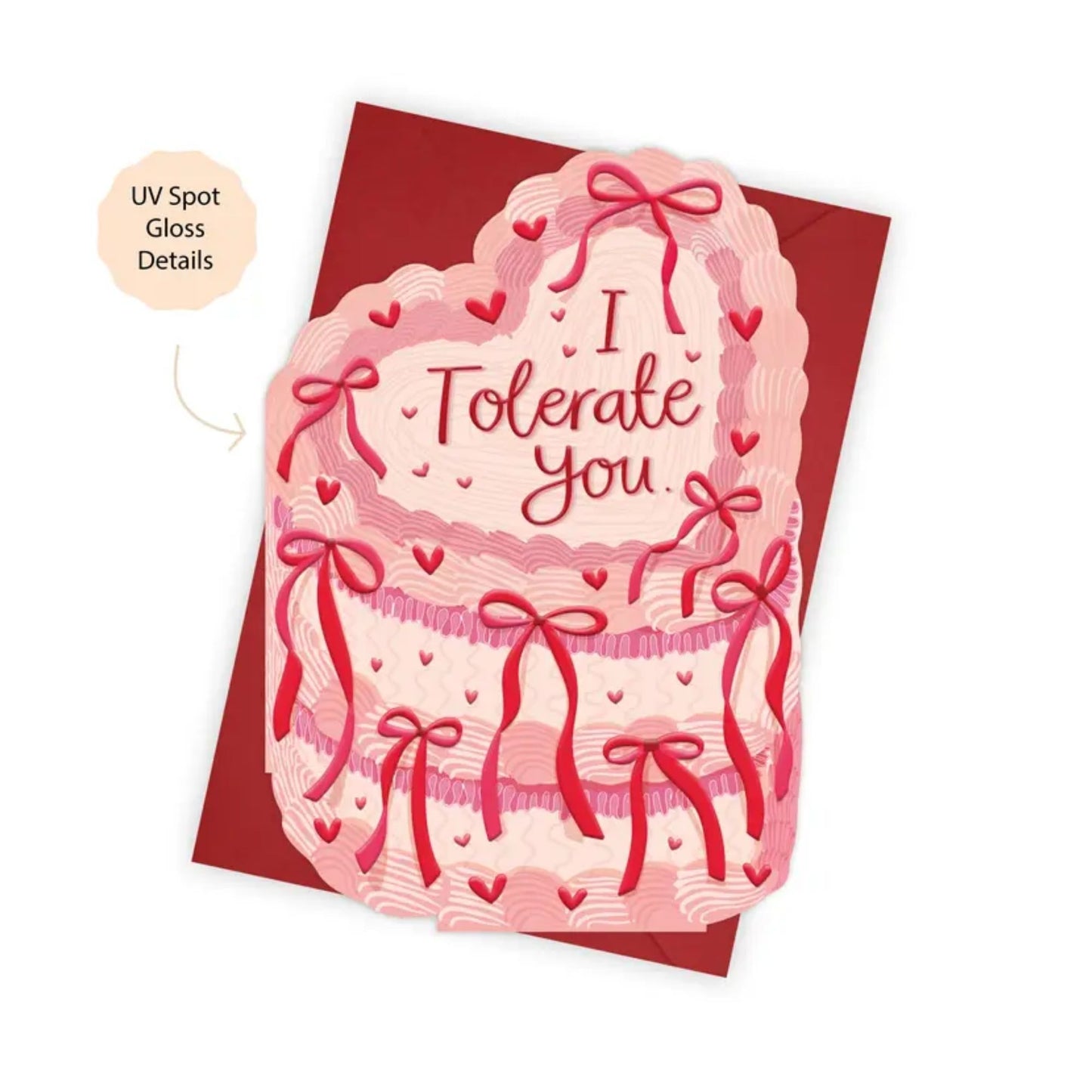 I Tolerate You Card