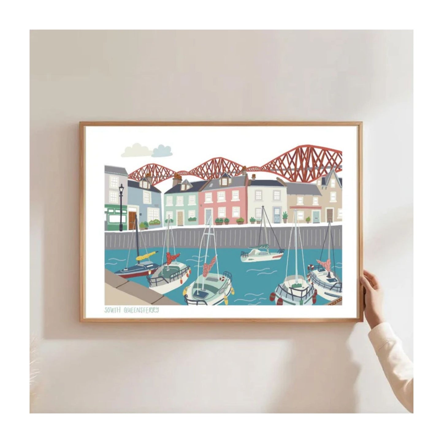 South Queensferry Harbour Print