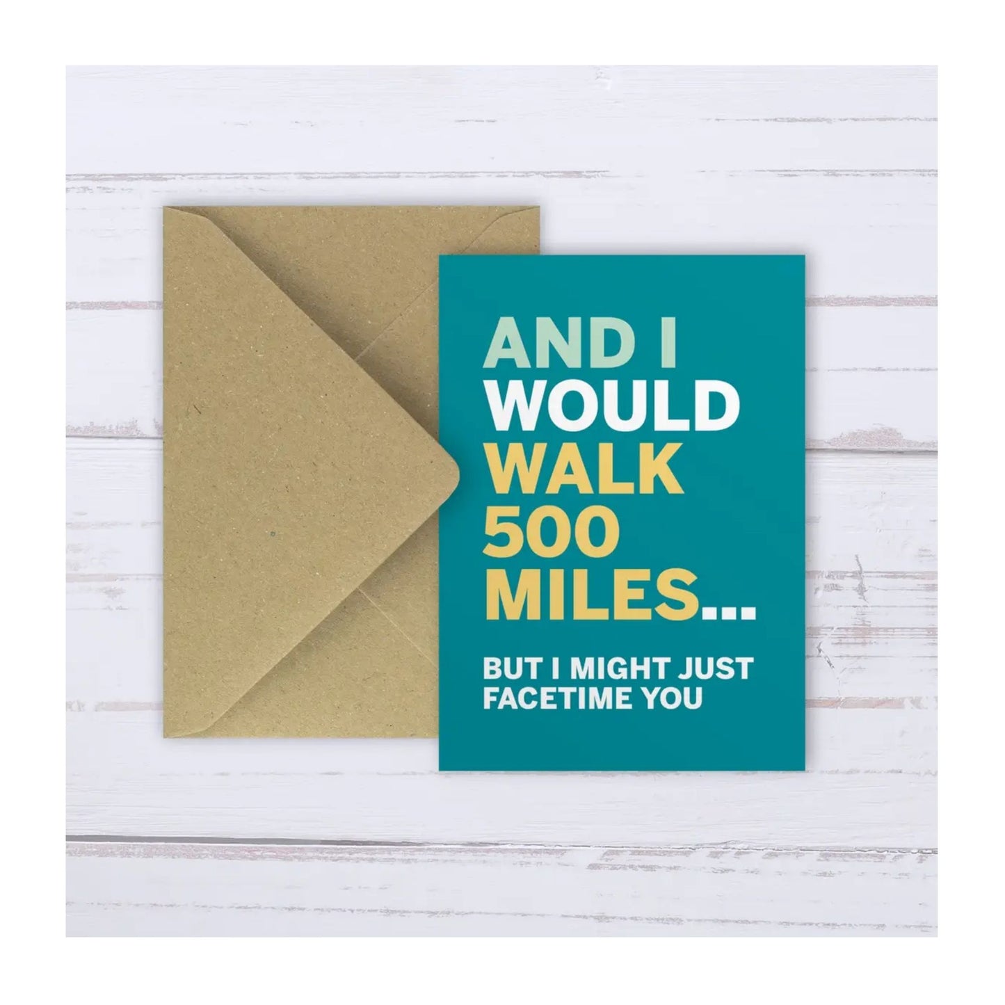 500 Miles Card