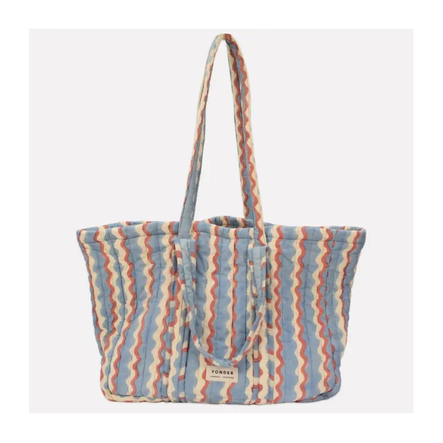 Sky Wiggle Quilted Carry All Bag