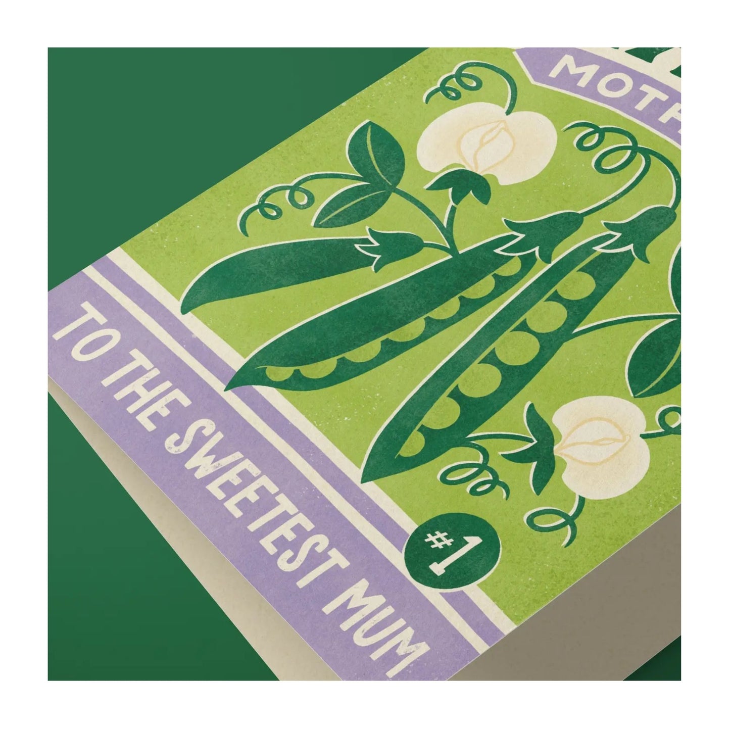 Sweetpea Mother's Day Card