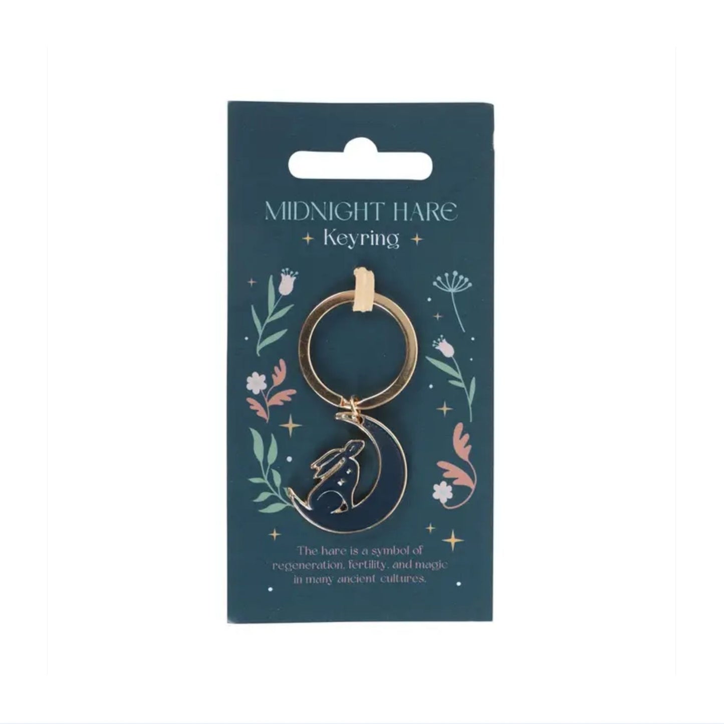 Midnight Hare Keyring