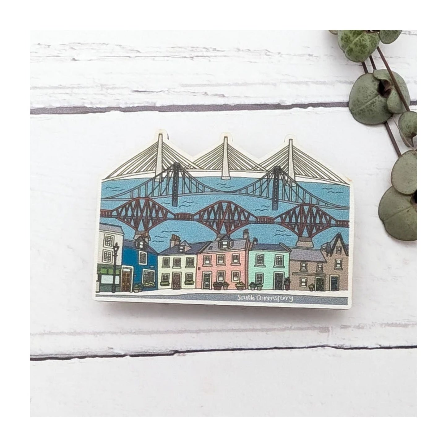 South Queensferry Fridge Magnet