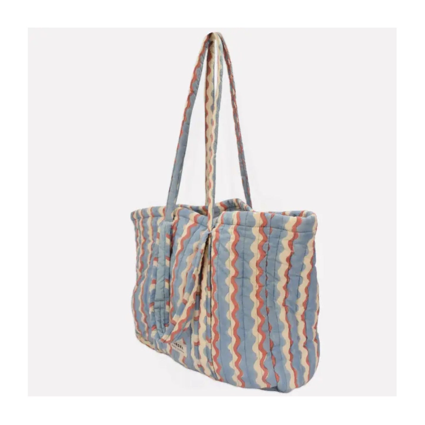 Sky Wiggle Quilted Carry All Bag