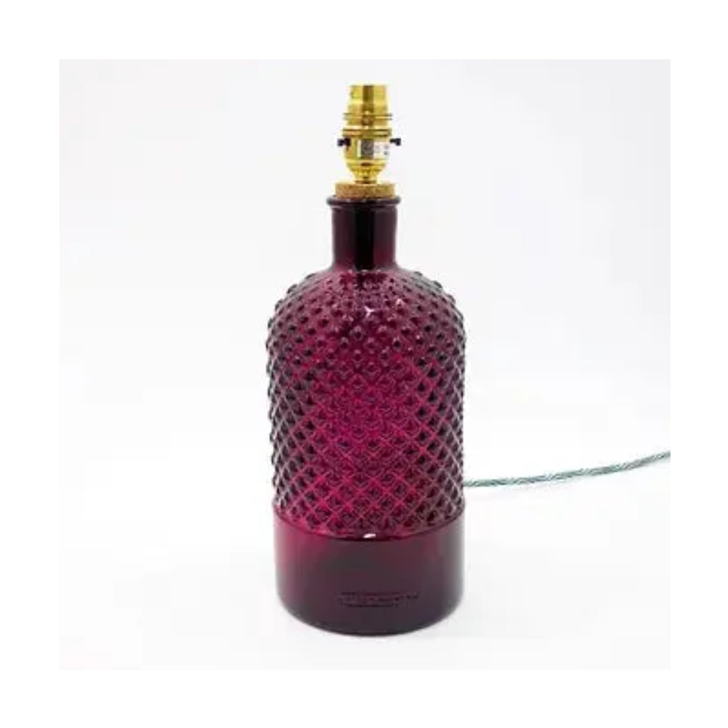 34cm Diamond Bottle Lamp