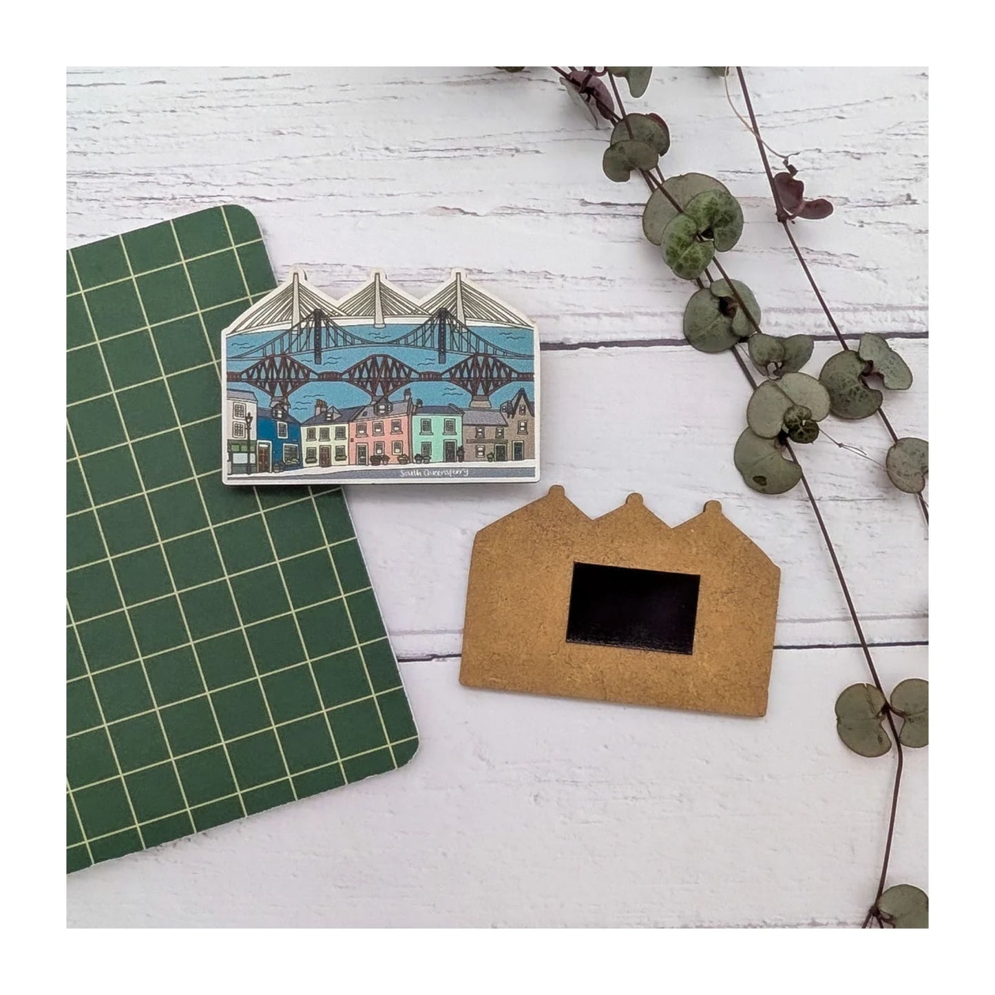 South Queensferry Fridge Magnet
