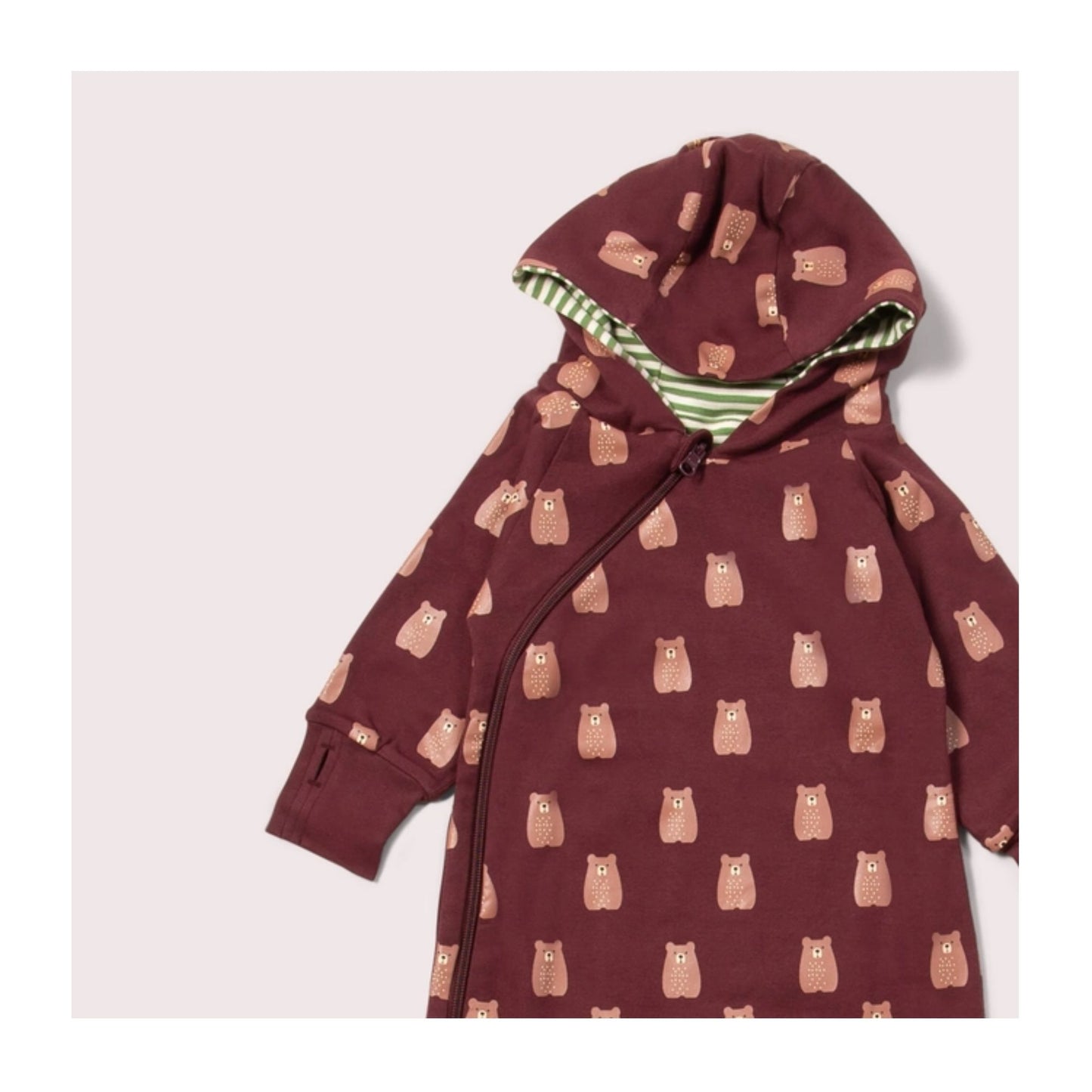 Brown Bear Hooded Snug Suit