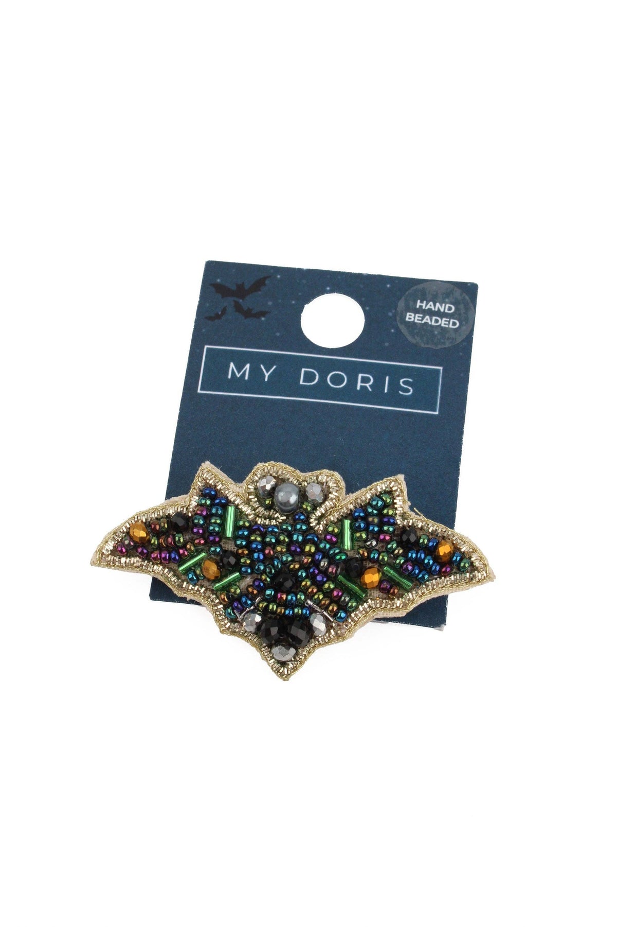 Sparkly Bat Brooch