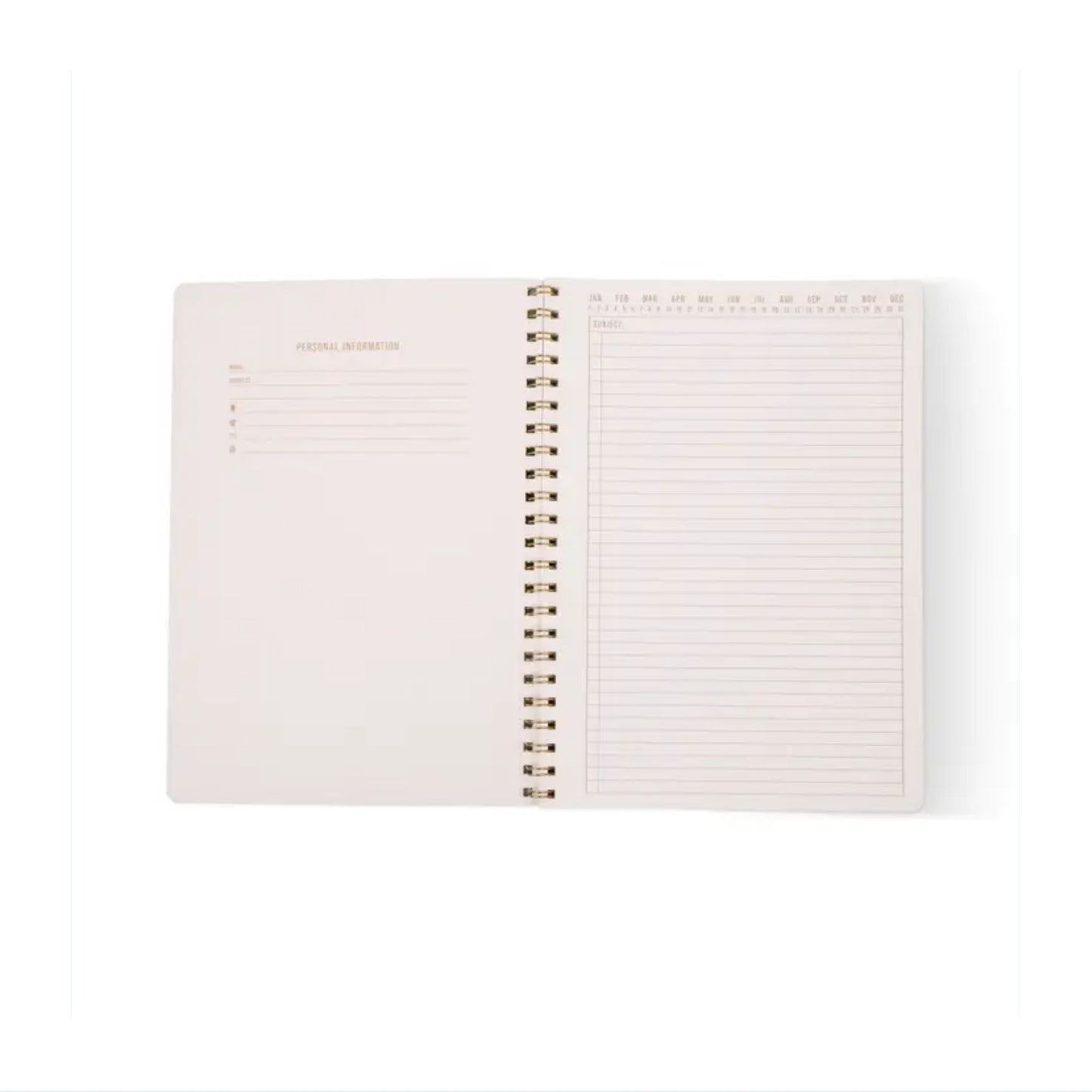 Green Vine A4 Wire Notebook