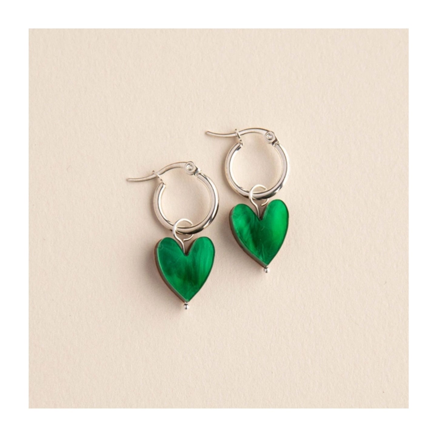 Emerald Love Grows Here Hoops