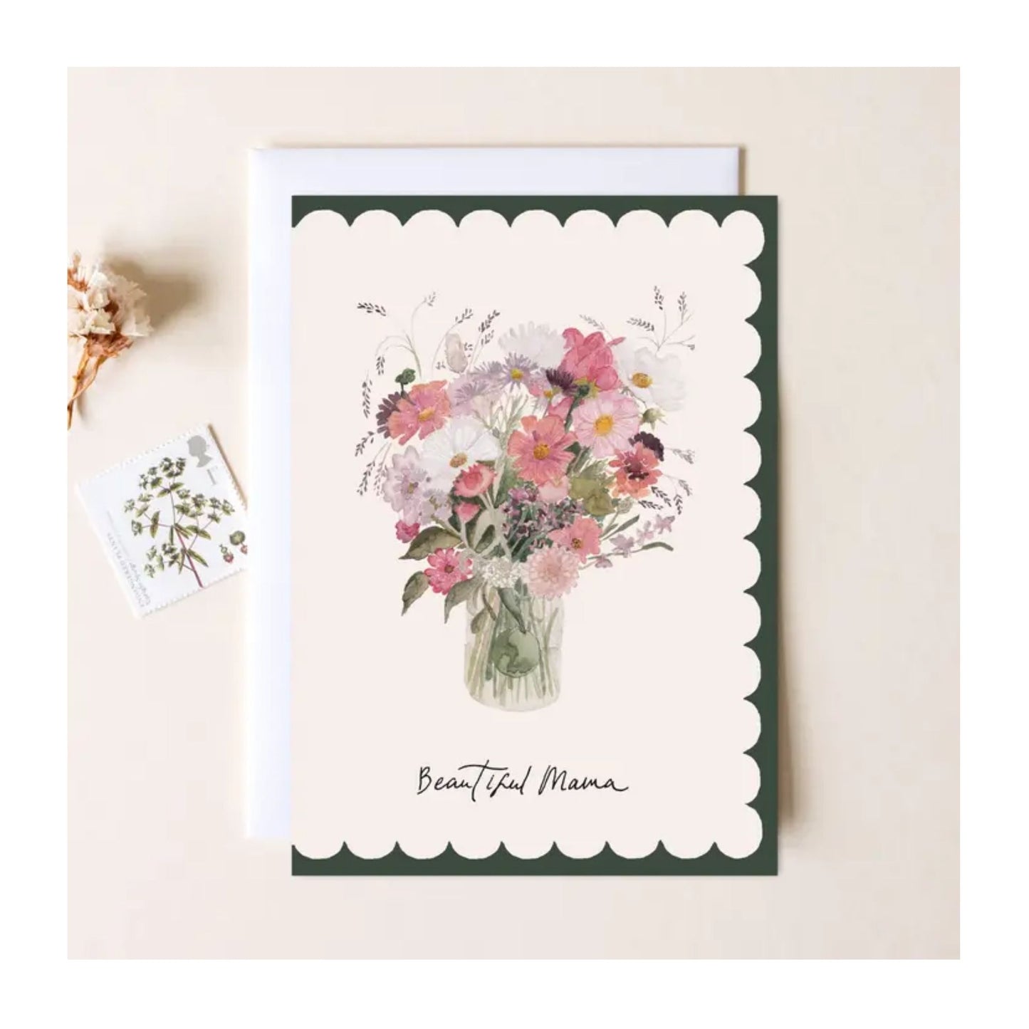 Beautiful Mama Bouquet Card