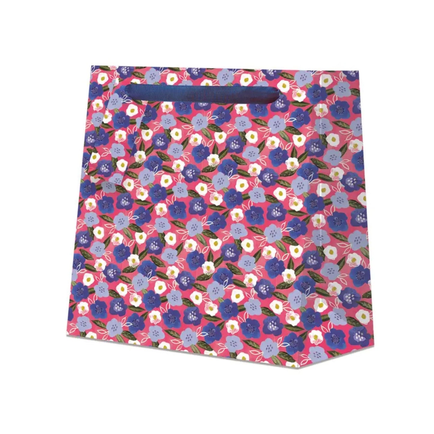 Purple Flowers Small Gift Bag