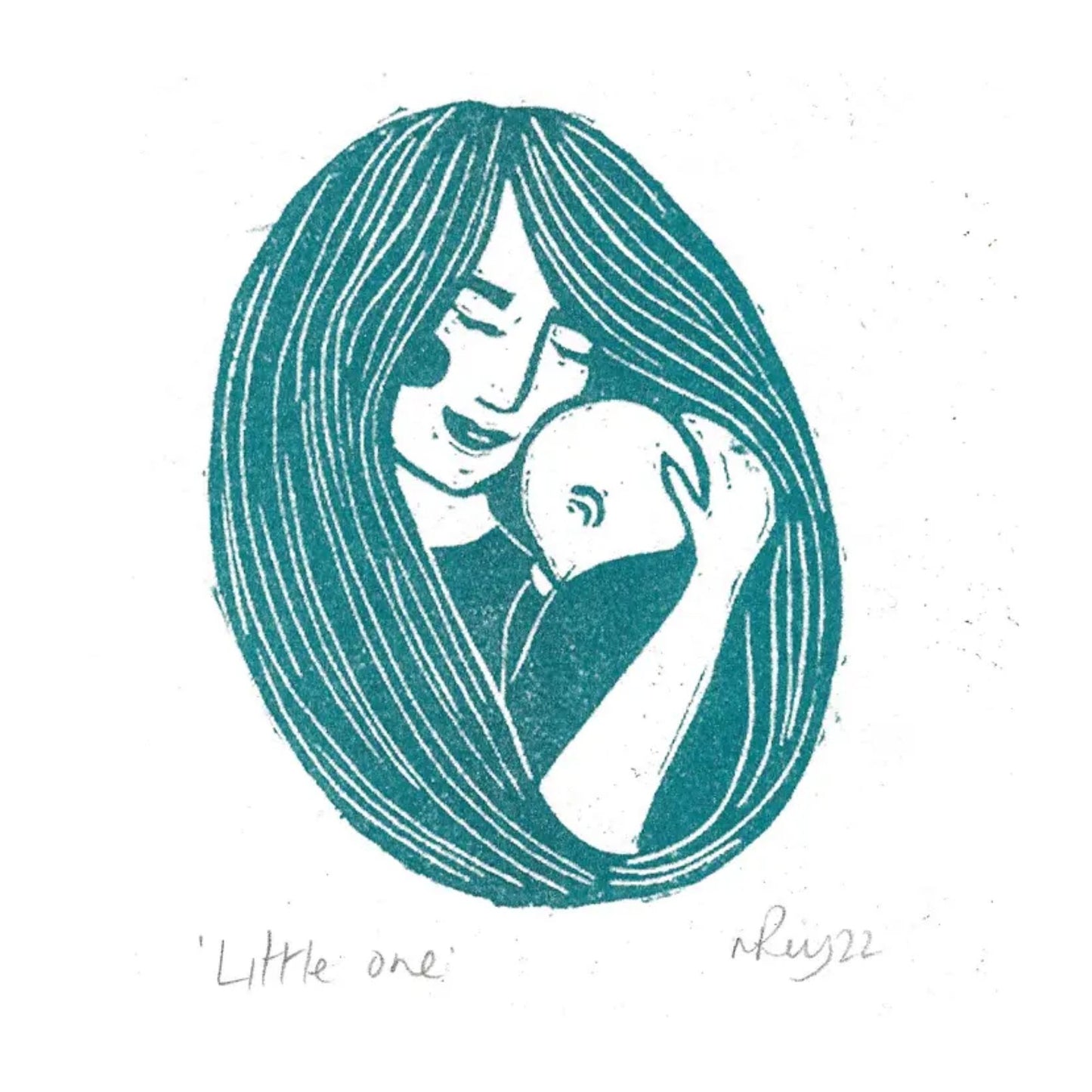 Little One Risograph Print