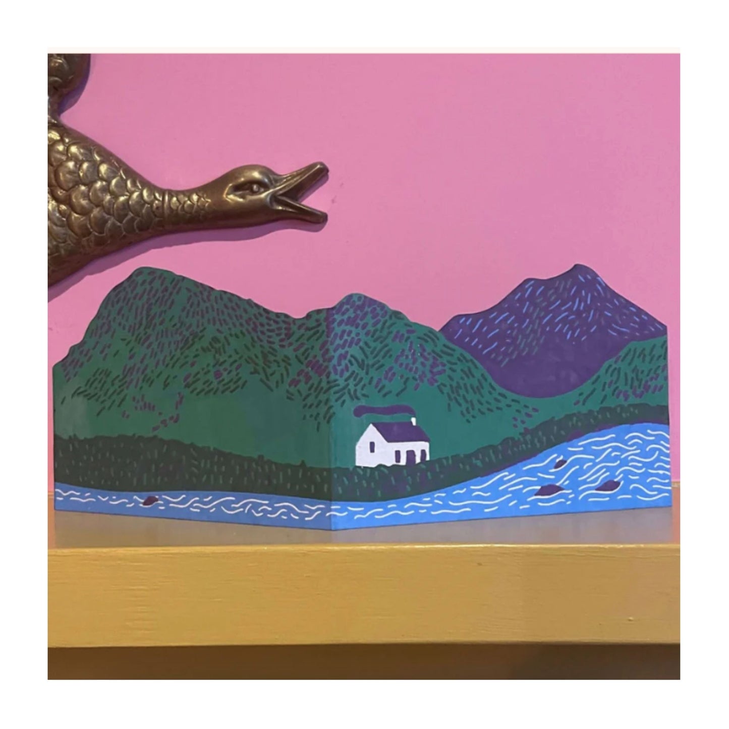 Scottish Bothy Fold Out Card