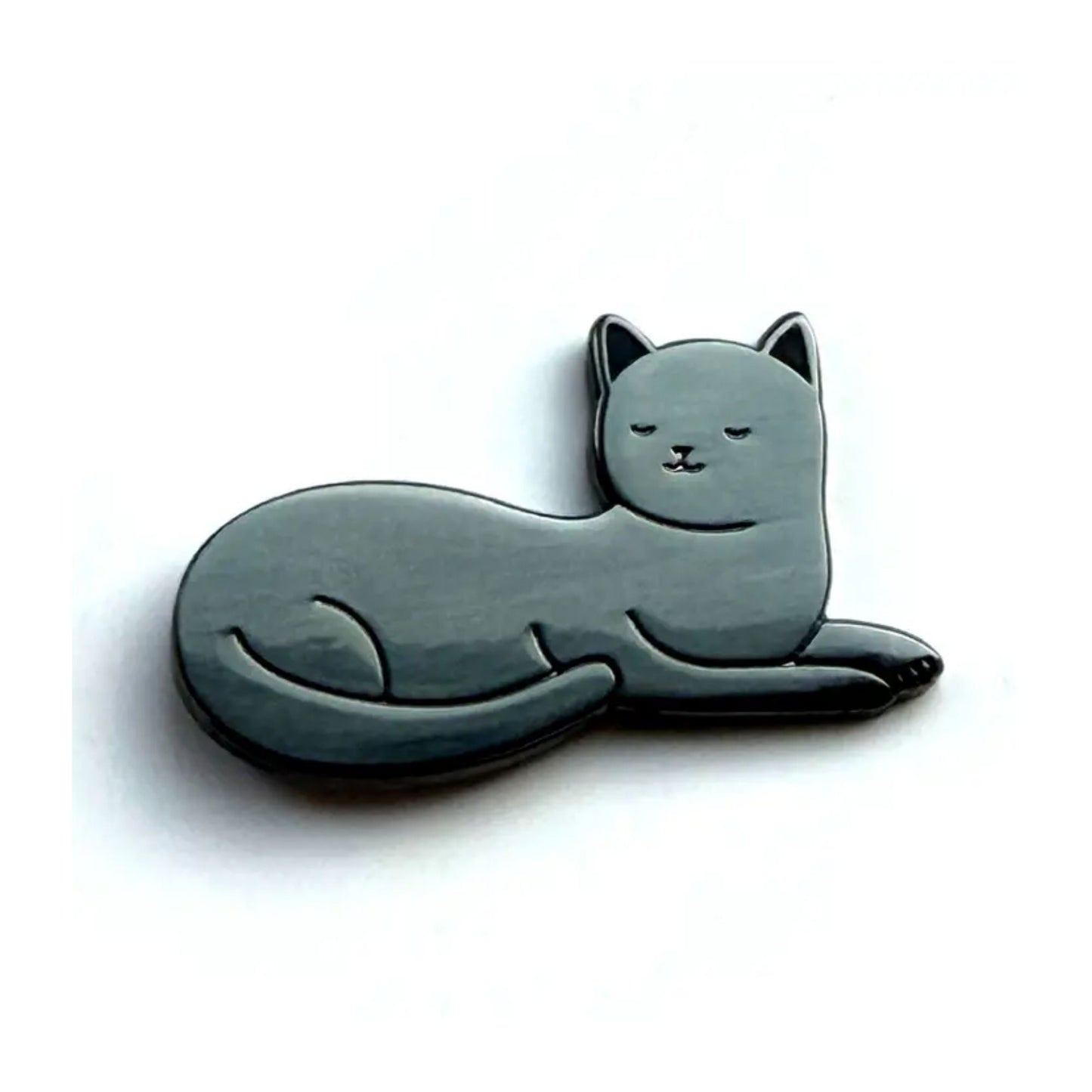 Black Cat Enamel Pin