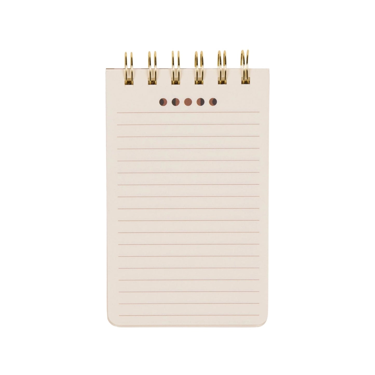 A Dopo Moon Phases Twin Wire Notepad