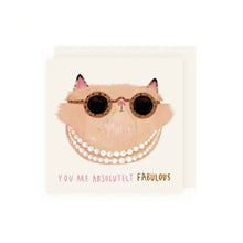  Absolutely Fabulous Cat Card